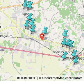 Mappa Via Bertolletti, 55016 Porcari LU, Italia (2.42133)