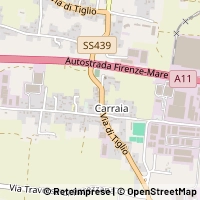 Karte Capannori