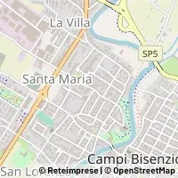 Mapa Campi Bisenzio