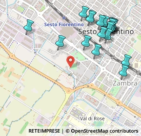 Mappa Via Battilana, 50019 Sesto Fiorentino FI, Italia (0.637)