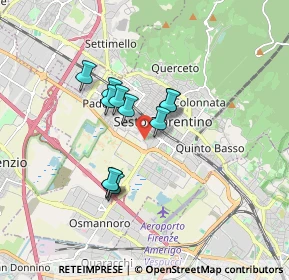 Mappa Via Battilana, 50019 Sesto Fiorentino FI, Italia (1.30091)