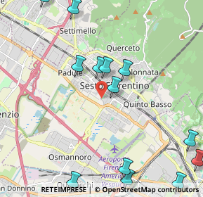 Mappa Via Battilana, 50019 Sesto Fiorentino FI, Italia (2.78538)