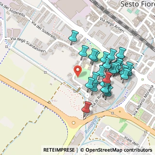 Mappa Via Battilana, 50019 Sesto Fiorentino FI, Italia (0.22143)