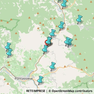 Mappa Via Piave, 50068 Rufina FI, Italia (4.66714)