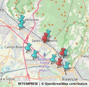 Mappa Via Cesare Pavese, 50019 Sesto Fiorentino FI, Italia (3.81)