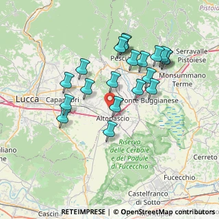 Mappa Corte Paoletti, 55011 Altopascio LU, Italia (7.193)