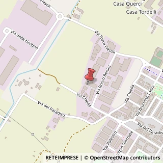 Mappa Via Rocco Benini, 16, 50013 Campi Bisenzio, Firenze (Toscana)