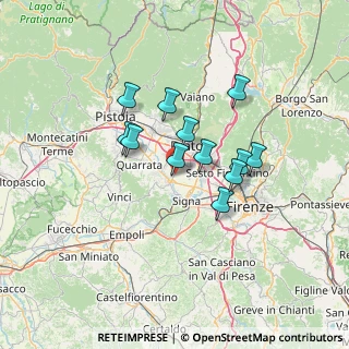 Mappa Via del Fossato, 59100 Prato PO, Italia (10.69833)
