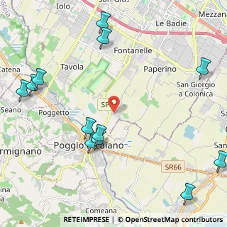 Mappa Via del Fossato, 59100 Prato PO, Italia (2.92167)
