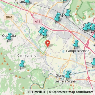 Mappa Via del Fossato, 59100 Prato PO, Italia (6.73706)