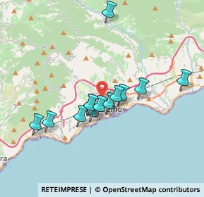 Mappa Via Margotti, 18038 Sanremo IM, Italia (3.10462)