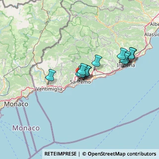 Mappa Via Margotti, 18038 Sanremo IM, Italia (11.69538)