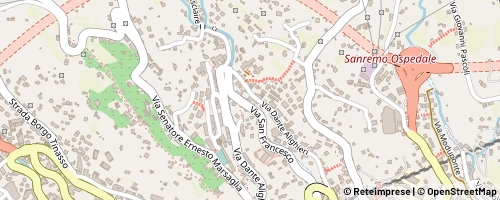 Mappa Sanremo