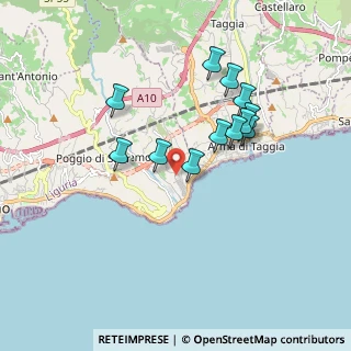 Mappa Via Bussana Vecchia, 18038 Sanremo IM, Italia (1.63833)