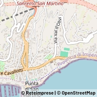 Mapa Sanremo