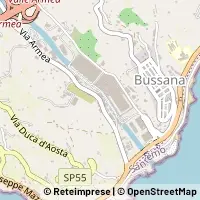 Mapa Riva Ligure