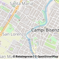Mapa Campi Bisenzio