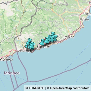 Mappa Via Val D'Olivi, 18038 Sanremo IM, Italia (8.67167)