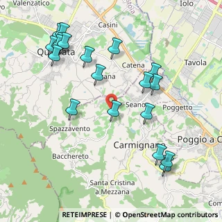 Mappa Via Brunella, 59011 Carmignano PO, Italia (2.38474)
