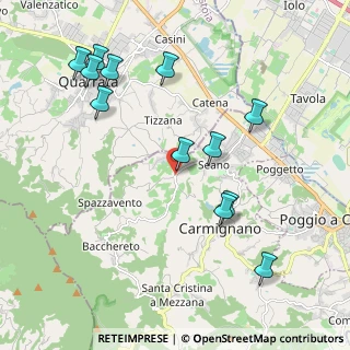 Mappa Via Brunella, 59011 Carmignano PO, Italia (2.27917)