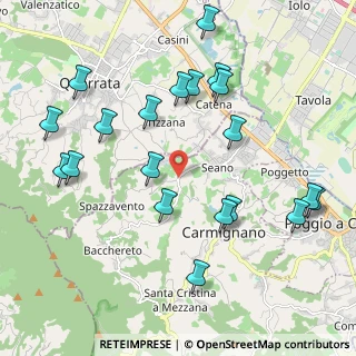 Mappa Via Brunella, 59011 Carmignano PO, Italia (2.34)