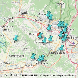 Mappa Via Brunella, 59011 Carmignano PO, Italia (9.1795)
