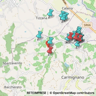 Mappa Via Brunella, 59011 Carmignano PO, Italia (1.1545)
