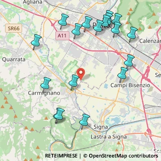 Mappa Via di Giramonte, 59100 Castelnuovo PO, Italia (5.37333)