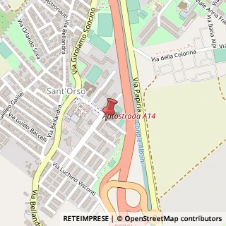Mappa Via Sant'Eusebio, 68, 61032 Fano, Pesaro e Urbino (Marche)