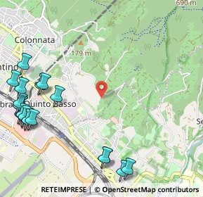 Mappa Via del Bronzino, 50019 Sesto Fiorentino FI, Italia (1.5645)