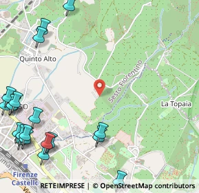 Mappa Via del Bronzino, 50019 Sesto Fiorentino FI, Italia (0.8555)