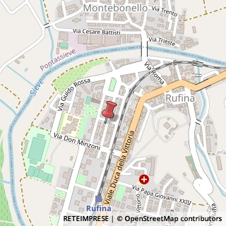 Mappa Via Fratelli Rosselli, 24, 50068 Rufina, Firenze (Toscana)