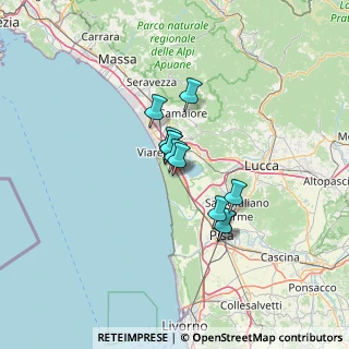Mappa Viale Guglielmo Marconi, 55049 Torre del Lago Puccini LU, Italia (8.50909)