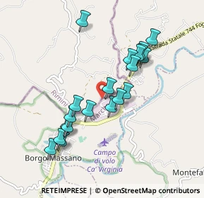 Mappa Via E. Alessandrini, 61020 Montecalvo in foglia PU, Italia (0.8805)