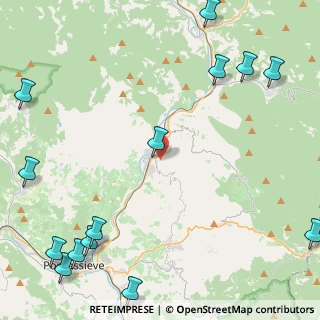 Mappa 50068 Rufina FI, Italia (7.02)