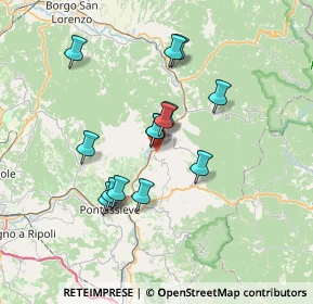 Mappa 50068 Rufina FI, Italia (5.99071)