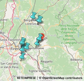 Mappa 50068 Rufina FI, Italia (13.515)