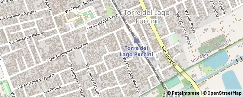 Mappa Viareggio