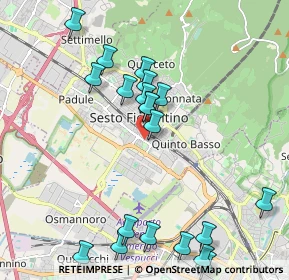 Mappa Via Mario Lazzerini, 50019 Sesto Fiorentino FI, Italia (2.318)