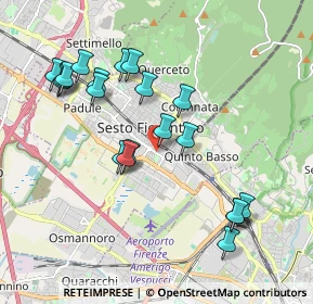 Mappa Via Mario Lazzerini, 50019 Sesto Fiorentino FI, Italia (2.0055)