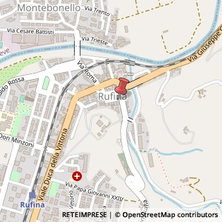 Mappa Piazza Umberto I, 24, 50068 Rufina, Firenze (Toscana)