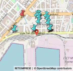 Mappa Viale S. Bartolomeo, 19124 La Spezia SP, Italia (0.2015)