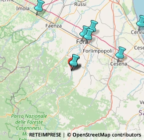 Mappa Via Enrico Fermi, 47016 Predappio FC, Italia (21.38077)