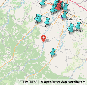 Mappa Via Enrico Fermi, 47016 Predappio FC, Italia (10.522)