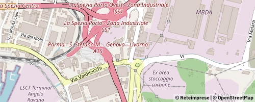 Mappa La Spezia
