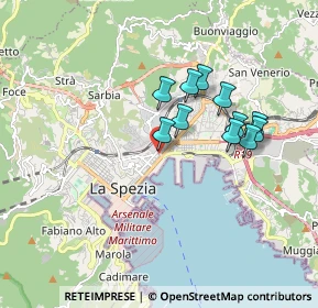 Mappa Via S. Cipriano, 19124 La Spezia SP, Italia (1.50636)