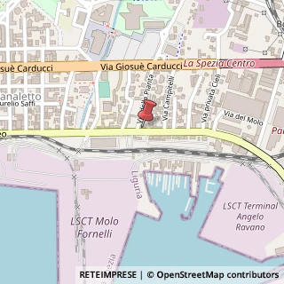 Mappa Viale San Bartolomeo, 389, 19126 La Spezia, La Spezia (Liguria)