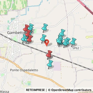 Mappa Via Raffaello Sanzio, 47035 Gambettola FC, Italia (0.8375)