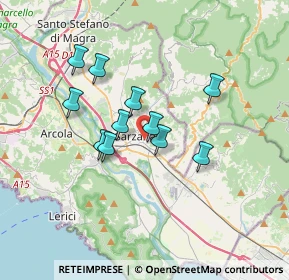 Mappa Via San Francesco, 19038 Sarzana SP, Italia (2.80636)