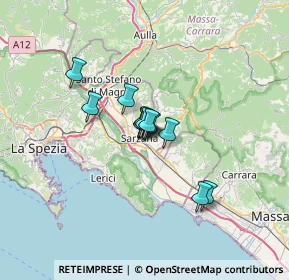 Mappa Via San Francesco, 19038 Sarzana SP, Italia (3.73667)